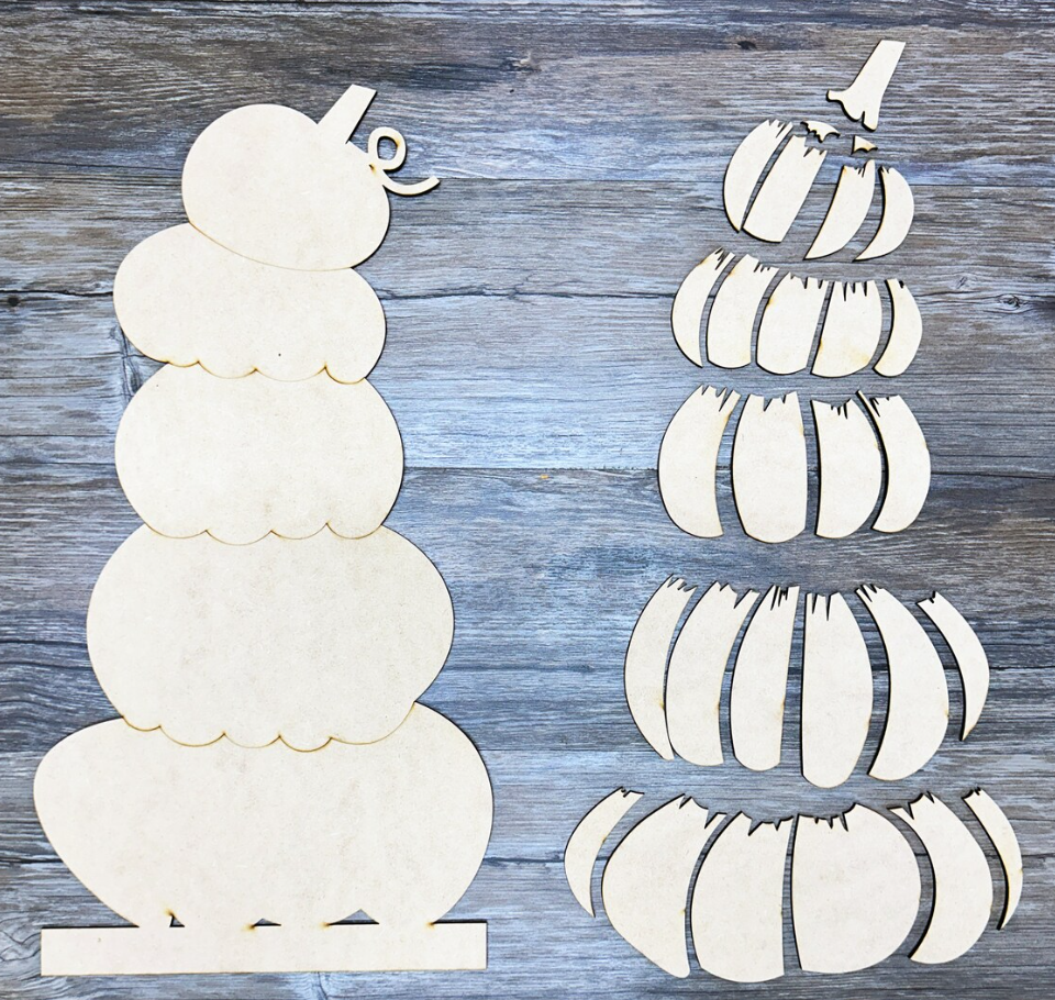 Fall Leaves & Pumpkins Please – Porch Leaner Add-On