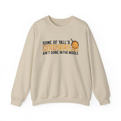 Cornbread Humor Unisex Crewneck Sweatshirt
