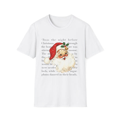 TWAS THE NIGHT BEFORE CHRISTMAS T-SHIRT