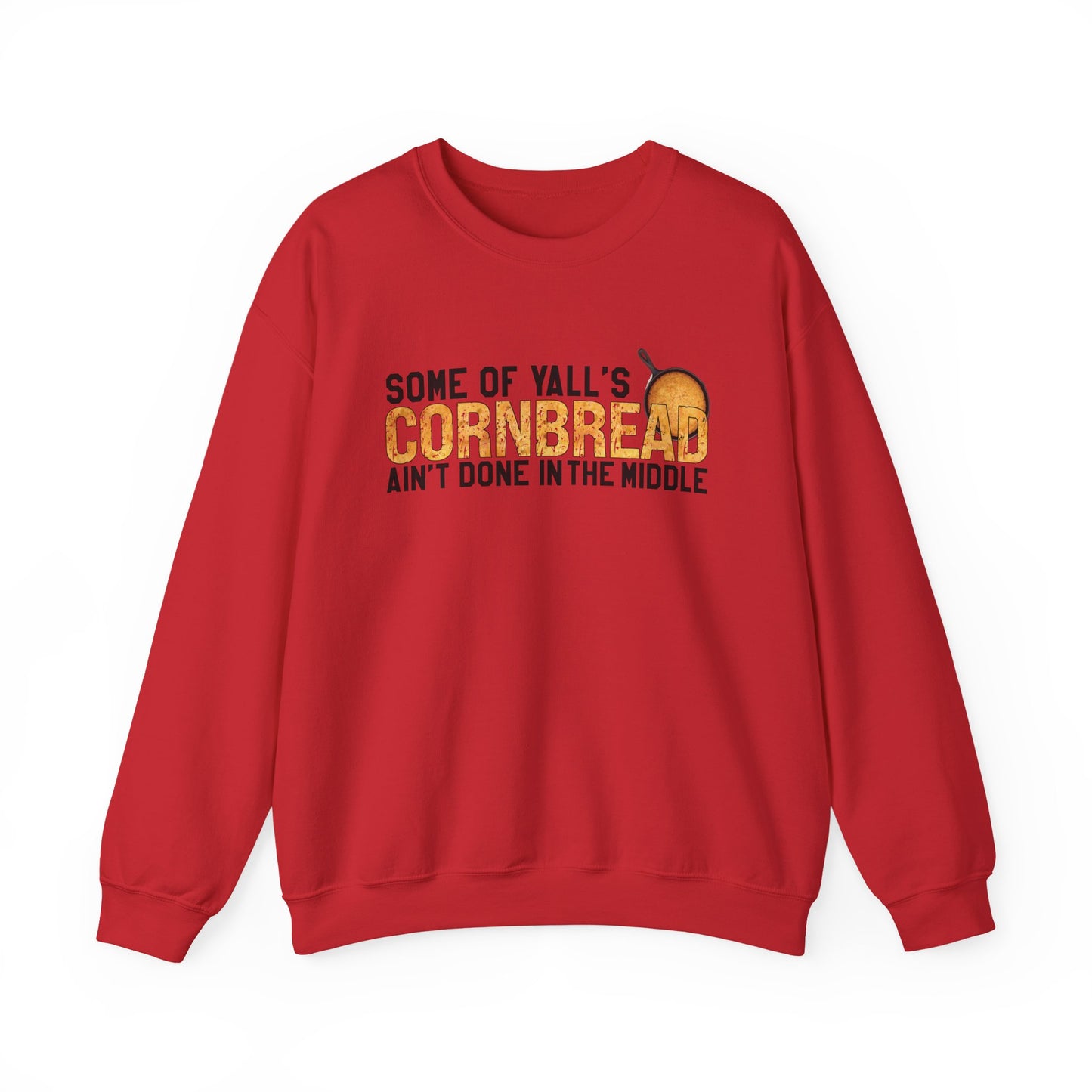 Cornbread Humor Unisex Crewneck Sweatshirt