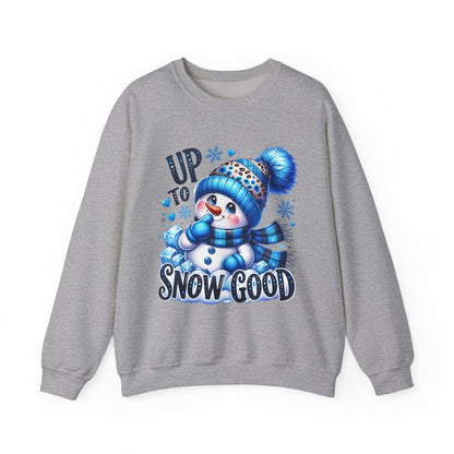 Snowman 'Up to Snow Good' Crewneck Sweatshirt
