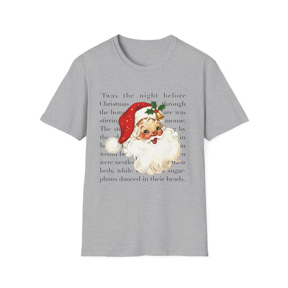 TWAS THE NIGHT BEFORE CHRISTMAS T-SHIRT