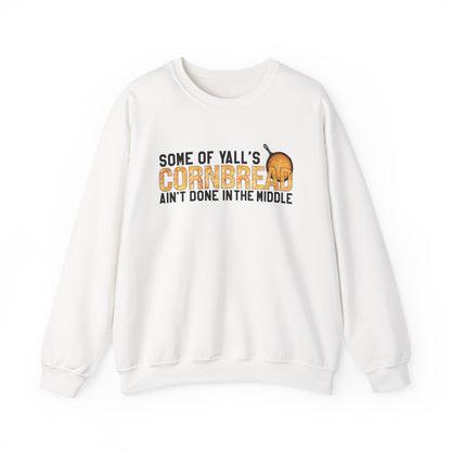 Cornbread Humor Unisex Crewneck Sweatshirt