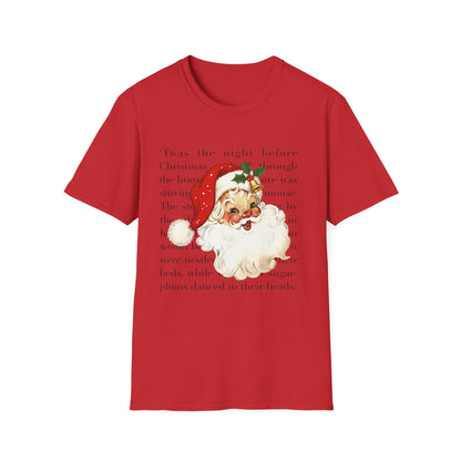 TWAS THE NIGHT BEFORE CHRISTMAS T-SHIRT