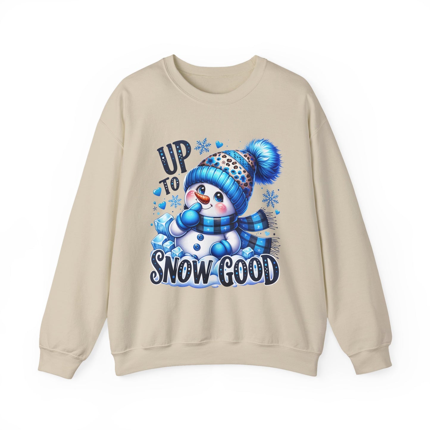 Snowman 'Up to Snow Good' Crewneck Sweatshirt