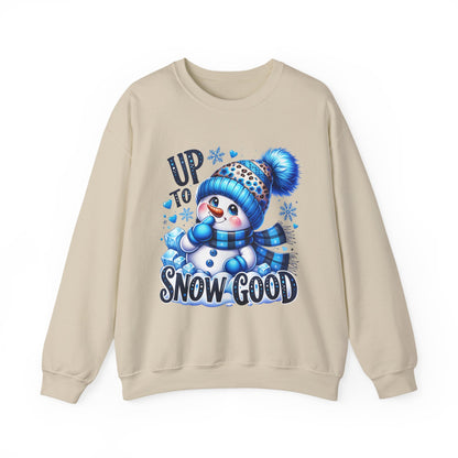 Snowman 'Up to Snow Good' Crewneck Sweatshirt