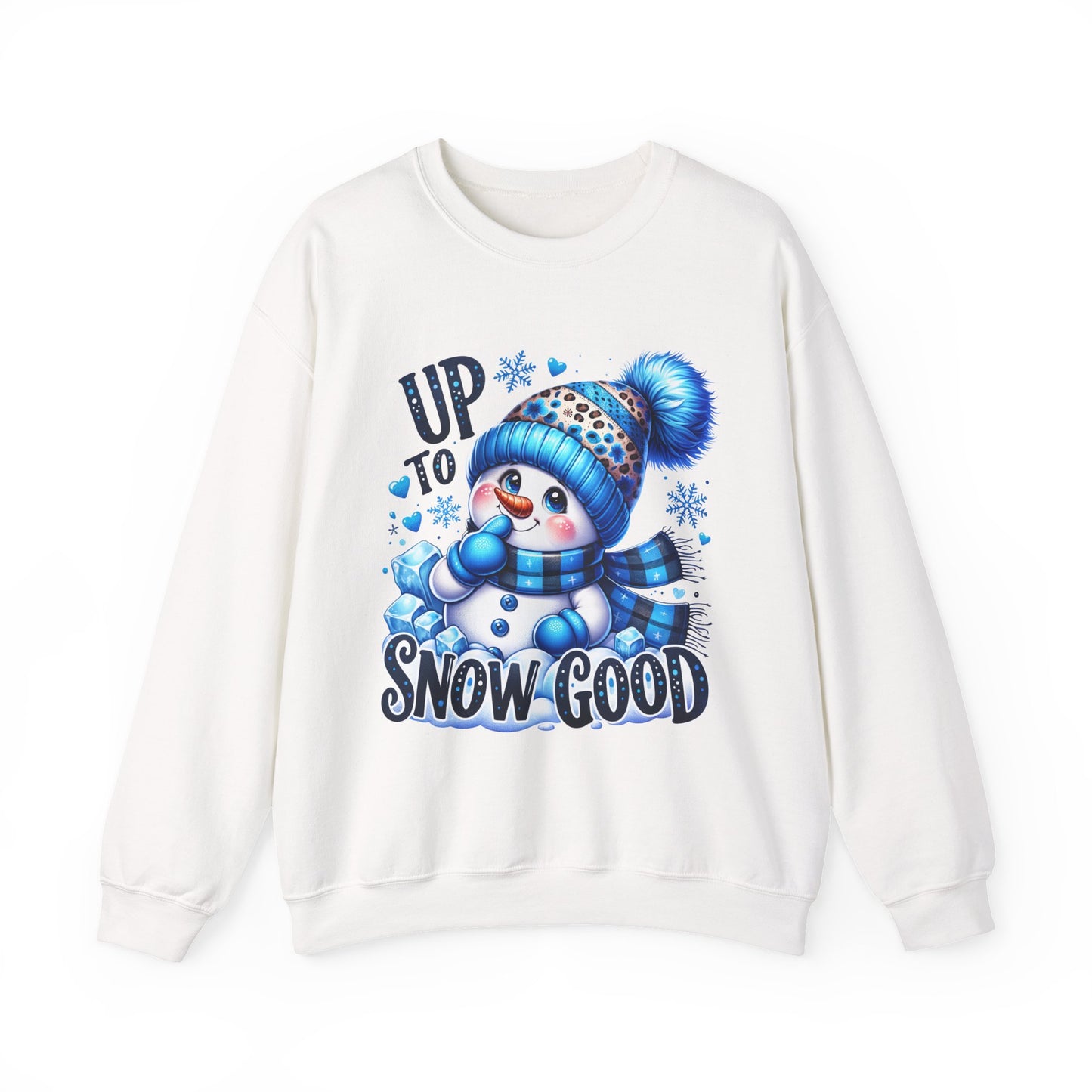 Snowman 'Up to Snow Good' Crewneck Sweatshirt