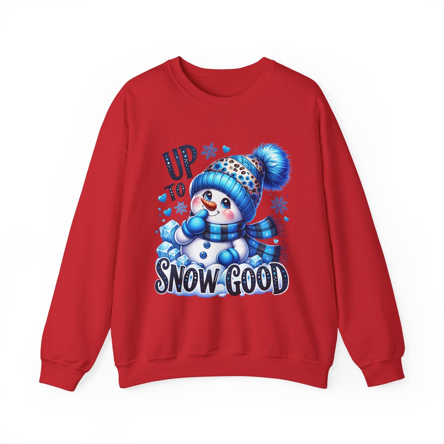 Snowman 'Up to Snow Good' Crewneck Sweatshirt