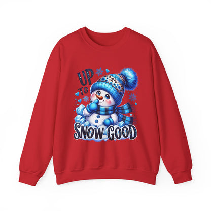 Snowman 'Up to Snow Good' Crewneck Sweatshirt