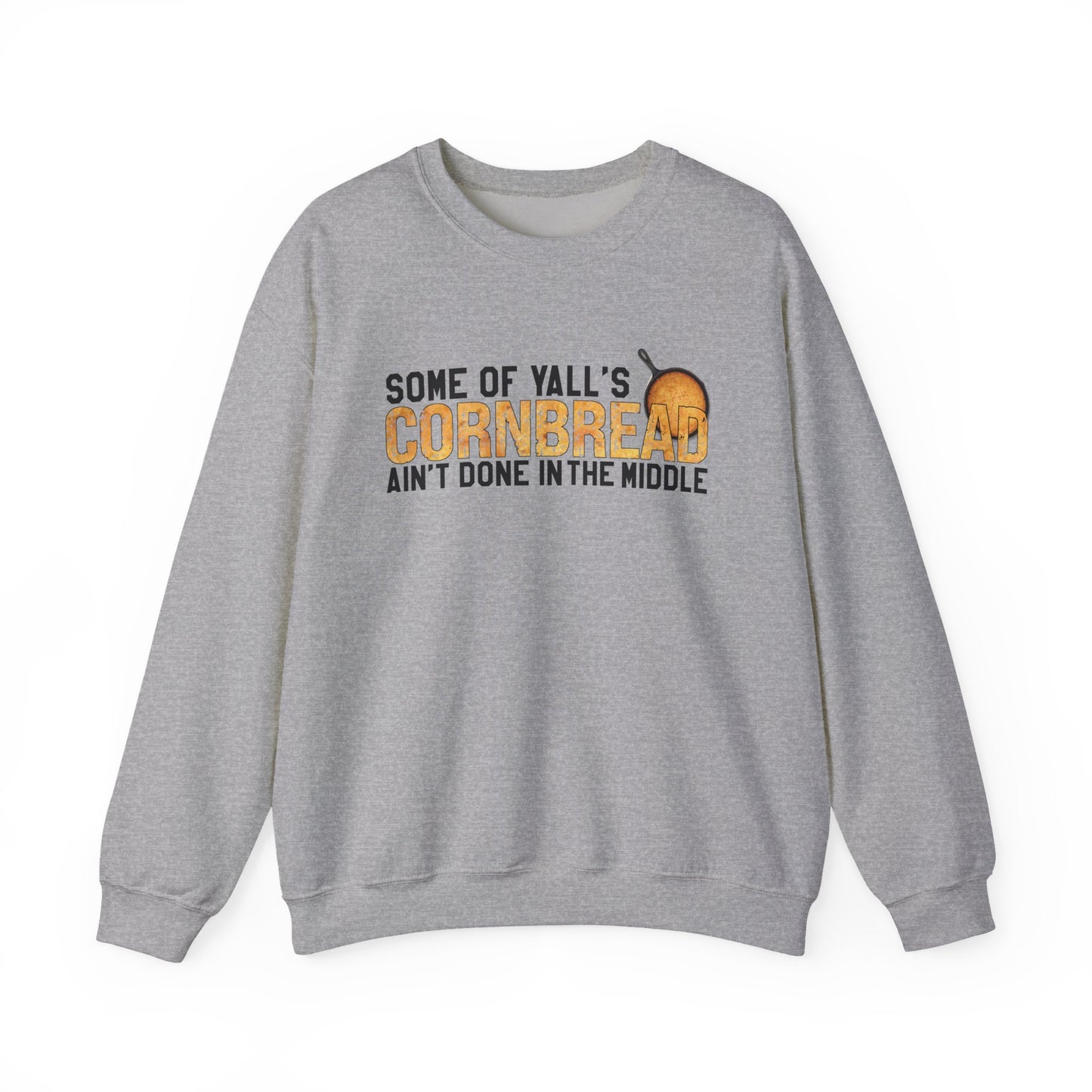Cornbread Humor Unisex Crewneck Sweatshirt