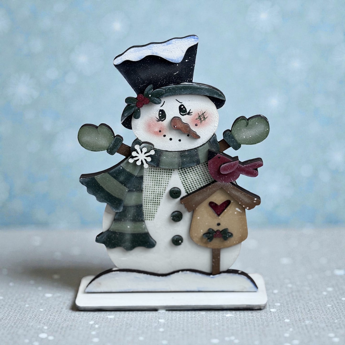 Snowman Birdhouse