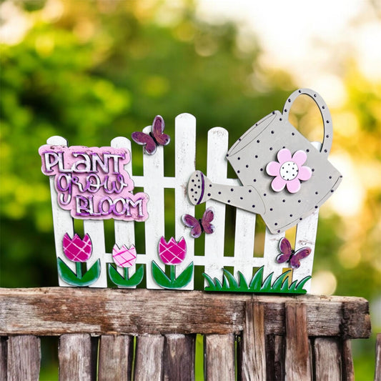 🌿 Jeff’s Kit of the Month – March | Plant • Grow • Bloom Wooden DIY Kit